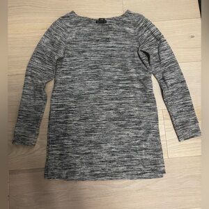 Club Monaco Charcoal and Light Gray Crewneck Sweater- XS